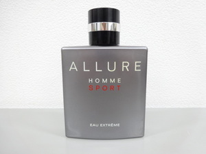 残量多め CHANEL シャネル ALLURE HOMME SPORT EAU EXTREME アリュール オム スポーツ オー エクストレム 100ml EDT 香水 フレグランス