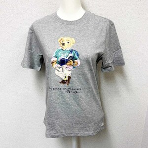 新品 POLO RALPH LAUREN ポロラルフローレン ベア 半袖Ｔシャツ グレー ボーイズLサイズ