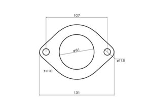 SARD サード マフラーパーツ 触媒ガスケット レクサス IS350 GSE21 H17.9～ 2GR-FSE IN