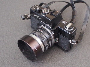 人気のブラックボディ レア物 名機 フィルムカメラ ミノルタ minolta SRT101 AUTO ROKKOR-PF 1:1.8 F=55mm 管理No.9119