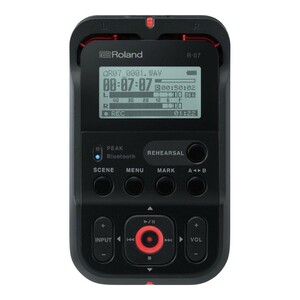 ローランド ROLAND R-07 BK High Resolution Audio Recorder オーディオレコーダー