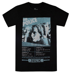 THE POLICE ポリス Reggatta 8 Track Tシャツ Mサイズ オフィシャル