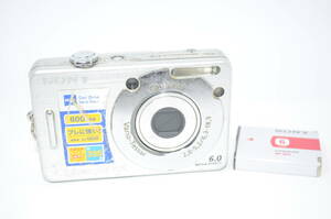 【外観並級】SONY Cyber-shot DSC-W50 コンパクトデジタルカメラ　#s6196