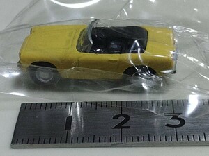 送料120円〜 京商 1:100　ホンダ ミニカー　S800 イエロー　1/100 　サークルＫサンクス　678814253