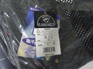 Q7-70NA 未開封 作業着 FORECAST フォーキャスト サマーベスト (春夏用) 6680 LLサイズ 2着セット チャコールグレー メッシュ 速乾