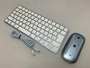 １円スタート！！ Apple Magic Mouse Keyboard touchID付き(JIS) 純正USB-c Lightningケーブルセット [Etc]