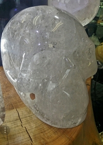 巨大！クリスタルスカル　水晶ドクロ　29cm　送料無料！