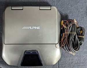 アルパイン TMX-R1050VG 10.2インチ WVGA リアビジョン　フリップダウンモニター 動作品　高画質　ALPINE