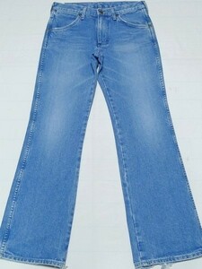 美品WranglerラングラーxN.Hoolywood[77MWZ BootCut]ブーツカットデニムジーンズSスリキレ加工UsedWash