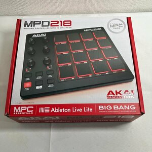 【中古品】『4-358』AKAI アカイ MPD218 MIDI パッドコントローラー 本体 ケーブル