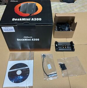 ■【中古】Asrock DeskMini A300 ベアボーンキット オマケ備品付き（送料無料）