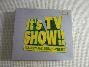 レ　CD2枚セット[It’sTV SHOW!!：TBSテレビ＆フジテレビ　主題歌＆テーマ曲BEST]中古
