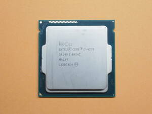 【送料無料】Intel Core i7-4770 SR149　中古