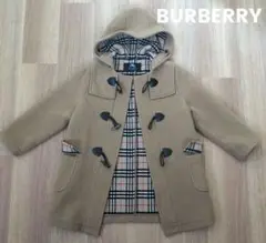 〚BURBERRY　バーバリー〛キッズ　ダッフルコート　130A ノバチェック