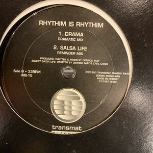 RHYTHIM IS RHYTHIM / THE BEGINNING / SALSA LIFE / DRAMA /CARL CRAIG/デトロイト/DETROIT 中古レコード