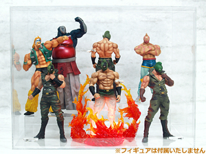 アクリルケース　フィギュアケース　全面透明　けんどん式　横幅450×奥行250×高さ350mm　特注【大手工房】オーダーメイド