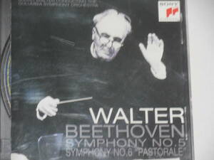 【CD1枚】ベートーヴェン交響曲５・６番　ワルター指揮　コロンビア交響楽団