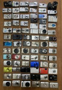 デジタルカメラ SONY NIKON CASIO FUJIFILM OLYMPUS Canon 80台まとめて売る