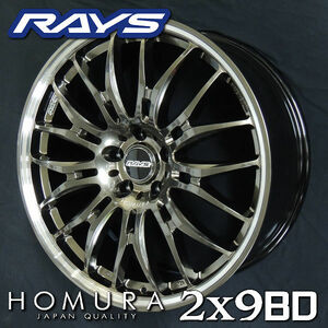 在庫有り 送料無料 30系アルファード ZR-V RAYS レイズ HOMURA ホムラ 2×9BD グレイスゴールド（XAK) 245/40R20 タイヤSET