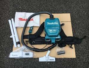 大特価！！！　★値下げ19800円★　VC261D　MAKITA　マキタ　充電式背負クリーナ　集塵機　直接引き取りのみです。