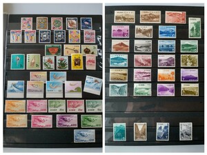 切手コレクションアルバム その4 琉球切手 風景 国立公園