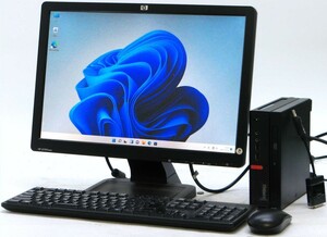 Lenovo ThinkCentre M710q 10MQ-A0CMJP■ 19インチワイド 液晶セット■i5-6400T/4G/SSD128/省スペース/最新OS搭載/Windows 11 デスクトップ