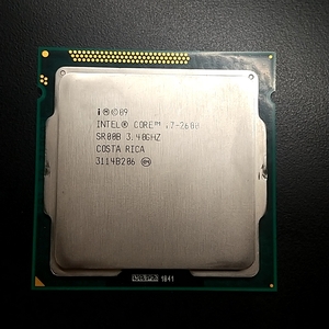 【動作確認済】Intel Core i7-2600 3.40GHz-3.80GHz PCパーツ CPU 第二世代 LGA1155 4C8T