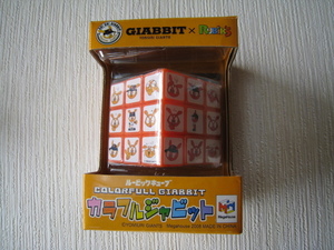 ルービックキューブ　カラフルジャビット　台座付き　オレンジ素体　YOMIURI GIANTS　読売ジャイアンツ　メガハウス　2008年