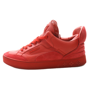 LOUIS VUITTON ルイヴィトン×KANYE WEST DONS SNEAKER RED カニエウェスト ドンズ ローカットスニーカー レッド GO0059