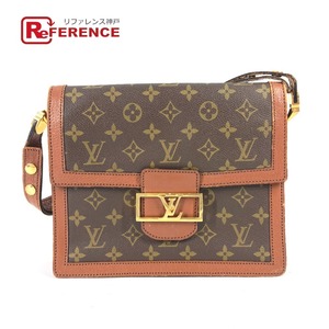 LOUIS VUITTON ルイヴィトン M51410 サック・ドーフィーヌ 肩掛け モノグラム ショルダーバッグ ブラウン レディース【中古】