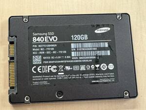 SAMSUNG SSD120GB【動作確認済み】0215　