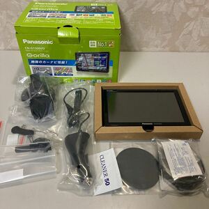 通電のみ　 パナソニック ゴリラ ポータブルナビ カーナビ ＣＮ－ＧＰ７５５ＶＤ 7V型 地デジワンセグ搭載 FM-VICS対応 バックカメラ対応