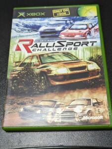 【XBOX 】 ラリースポーツチャレンジ RALLI SPORT challenge XBOX ソフト