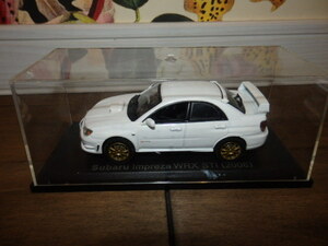 アシェット 国産名車コレクション 1/43 Subaru Impreza WRX STI 2006年 スバル インプレッサ ホワイト 旧車 ミニカー モデルカー　MM3/B49
