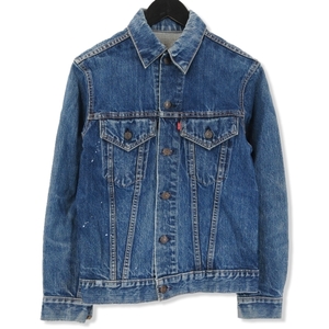 Levis リーバイス デニムジャケット 70505 ビンテージ USA製 スモールe 刻印529 4th 古着 インディゴ 71008710