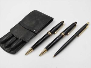 18803Bd MONTBLANC モンブラン ボールペン シャーペン マイスターシュテュック まとめ ツイスト式 ノック式