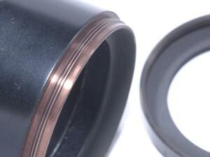 【Y125】Nikon 13.5cm F3.5 レンズフード (BK) ビンテージ