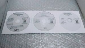 SH120 NEC 2枚組 Ｍ****/E-4 Ｍ****/B-4 Windows10 再セットアップ用／ リカバリ アプリケーションディスク PowerDVD