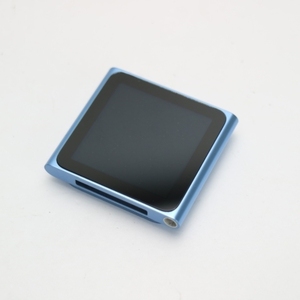 超美品 iPOD nano 第6世代 16GB ブルー 即日発送 MC695J/A 本体 あすつく 土日祝発送OK