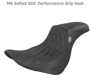 SADDLEMEN・M8ソフテイル・SDC PERFORMANCE GRIP 2upシート　0802-1433・SC81829DB　