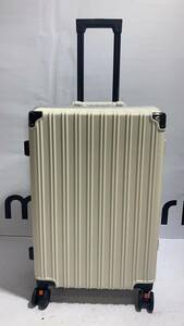 スーツケース　Mサイズ　ホワイト　キャリーバック　キャリーケース　SC105-24-new-WH