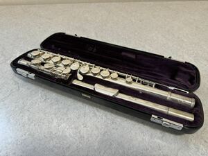 1 YAMAHA ヤマハ フルート 管楽器 YFL-211SⅡ ハードケース付 動作未確認
