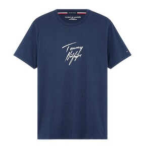 TOMMY HILFIGER トミーヒルフィガー Tシャツ Navy ネイビー 新品未使用 送料込み Mサイズ メンズ