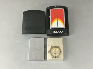 ジッポ ZIPPO オイルライター3個まとめセット ジャンク 2403LS129