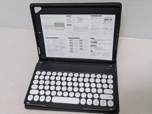 【一円スタート】YEEHi iPad キーボードケース Bluetooth 丸型キー「1円」IKE01_1310