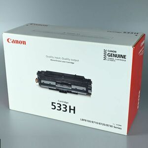 １円～新品 未開封 トナーカートリッジ 533H Canon 純正 キャノン レーザープリンター用[0424-4]