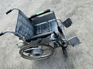 引取限定 2 カワムラ KAWAMURA 電動車椅子 折畳み 自走式 車椅子 車イス 車いす 検索 老人 介護 福祉 車両 身体障碍者 身障 怪我 病気