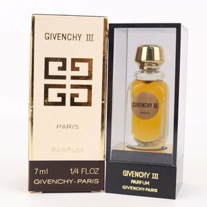 ジバンシィ ミニ香水 トロワ パルファム ほぼ未使用 フレグランス 外装難有 レディース 7mlサイズ GIVENCHY