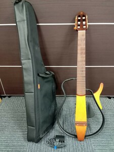 大村4月No 108 楽器 ギター サイレントギター YAMAHA ヤマハ 音楽 器材 その他備品付き 