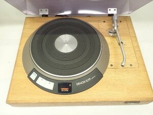 DENON デノン デンオン ダイレクトドライブターンテーブル レコードプレーヤー DP-3000 + キャビネット DK-100F ¶ 6E11D-1